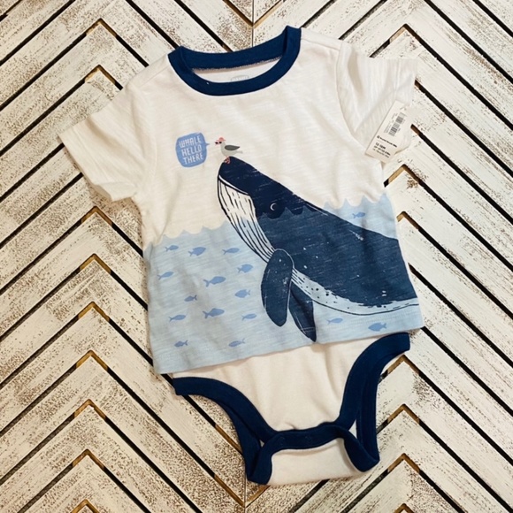 BNWT 12-18 Mo T-shirt Onesie - Picture 1 of 2